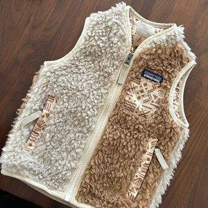 Patagonia Baby Vest with Geometric Pattern